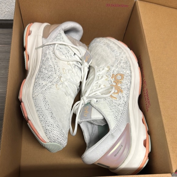 Ryka Devotion X Walking Sneaker In Feminine White - Picture 2 of 8